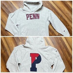 Champion Reverse Weave Pennsylvania PENN University Hoodie Sweatshirt